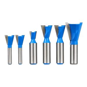 1/4 \ "Shank tungsten carbide <span class=keywords><strong>dovetail</strong></span> Router bit chính xác chế biến gỗ cắt cho ngăn kéo tủ hộp khớp OEM ODM hỗ trợ - Product Image 1