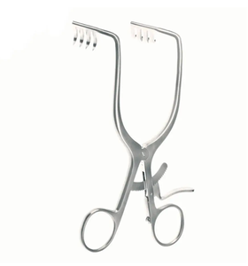 Beckmann Adson Refractor de autoretención X4 Puntas Retractor quirúrgico Romo Retractor Adson de acero inoxidable - Product Image 6