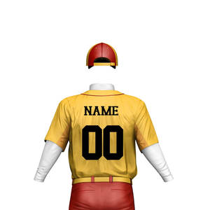 Haute qualité vêtements de sport 100% Polyester Baseball uniforme 2025 nouveau Style personnalisé Baseball maillot et pantalon ensemble - Product Image 6