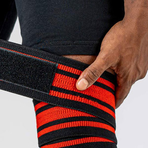 High Quality Weight Lifting Guard <b>Knee</b> Brace <b>Strap</b> Adjustable Gym Squat Powerlifting <b>Knee</b> Wraps - Product Image 6