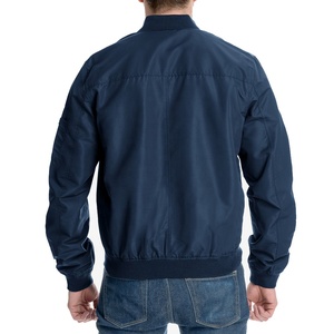 Chaqueta Bomber Clásica Y2K Original con Cierre y Cintura Elástica para Hombre, Estilo Urbano, Proveedor de Ropa Urbana, Chaqueta Cortavientos de Nailon Hecha a Medida - Product Image 3