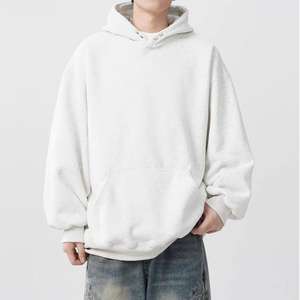 2025 Oem Bst venta al por mayor personalizado 420 gramos peso pesado en blanco sudaderas con capucha para hombre de gran tamaño Top Hoodie hombres sudaderas con capucha para hombres - Product Image 1