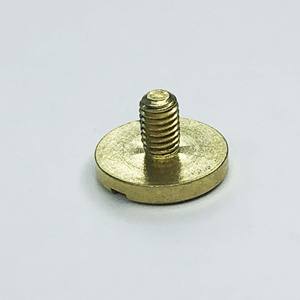 Tornillos de Latón para Encuadernación M3-M5, Cabeza Plana, para Manualidades en Cuero, Correas y Cinturones, Buen Precio, OEM/ODM - Product Image 2