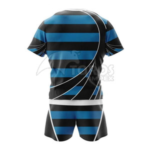 Uniforme de rugby ligero más vendido, de la mejor calidad, hecho en Pakistán, 100% poliéster, tela suave, uniforme de rugby para jugador. - Product Image 2