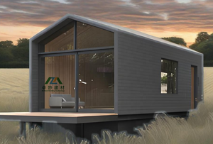 Cabane en bois préfabriquée contemporaine, écologique, durable, imperméable, personnalisée, pour hôtel - Product Image 4