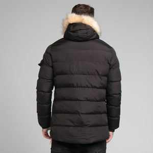 Chaqueta de Invierno Reversible para Hombre, Ecológica, con Relleno de Algodón, Logotipo Frontal Personalizado - Product Image 6