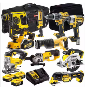 Nuevo Kit Combinado Dewalt de 15 Piezas, Juego de Herramientas de 18 y 20 Voltios XRP, Herramientas Eléctricas, Taladros, Sierra Recíproca/Impacto, en Existencia - Product Image 1