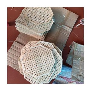 แผ่นไม้ไผ่เวียดนามสำหรับสานม้วน/แผ่นปูพื้นไม้ไผ่// แผงไม้ไผ่ยี่ห้อเฮเลนสำหรับร้านอาหารกลางแจ้งบนหลังคา - Product Image 6