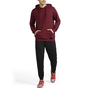 Pulls à capuche pour hommes d'automne - Couleur et logo personnalisés, polaire en coton/bambou, séchage rapide, respirant, vêtements de rue - Product Image 5