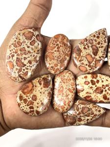 Pierre précieuse naturelle de type astéroïde, cabochon, forme et taille variées, 20 à 30 mm environ, vente en gros, bijoux en vrac - Product Image 4