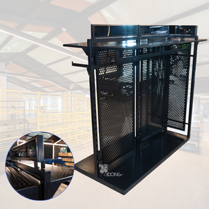 Exhibidor minorista ADONG A39 Boutique | Estante independiente de doble cara para tiendas | OEM/ODM disponible - Product Image 1