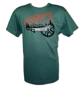 เสื้อยืดคอกลมแขนสั้นสำหรับผู้ชายพิมพ์ลายโลโก้ออกแบบได้ตามต้องการ - Product Image 2