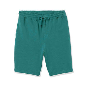 Shorts amples rétro pour hommes été 2025, taille mi-haute, respirants, séchage rapide, coton lavé, écologiques, décontractés, unis, style urbain, tricotés - Product Image 2