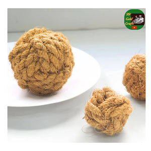 Juguete de cuerda de fibra de coco para perros, juguete de cuerda de fibra de coco duradero para que los perros se relajen, juguete de cuerda de fibra de coco natural - Product Image 6