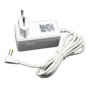 Phích Cắm <span class=keywords><strong>EU</strong></span> Bộ Chuyển Đổi Nguồn Điện Máy Làm Ẩm Không Khí Bộ Sạc Hương Liệu Bộ Chuyển Đổi <span class=keywords><strong>EU</strong></span> 100-240V AC Đến 24V DC 0,65a 5.5Mm * 2.5/2.1Mm - Product Image 1