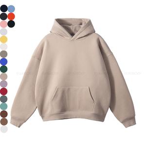 52 algodón 48 poliéster polar tela Sudadera con capucha de talla grande moda hombres sudaderas con capucha sudaderas personalizadas hombres ropa sudaderas con logotipo - Product Image 1