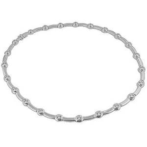 Collar de Plata con Diamantes para Uso Diario para Mujer - Product Image 3