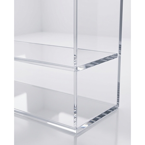 Vitrine en acrylique personnalisée Artfulcosmos, surface polie transparente, montage facile, orientation verticale ou horizontale, support de bureau autonome - Product Image 3