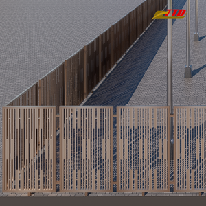 Cercado de privacidad al aire libre y paneles de valla de metal hechos en Vietnam con 100 por ciento de materiales de Vietnam por un proveedor experimentado - Product Image 1