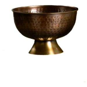 Bol de bougie décoratif en métal en forme de fleur, utilisation de fête, bol de Table en métal doré de haute qualité - Product Image 2