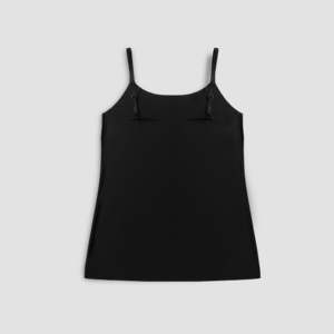เสื้อกล้ามและเสื้อสายเดี่ยวสีดำ Essential Fit - Product Image 2