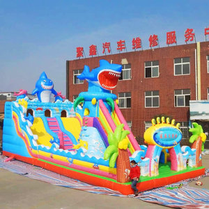 Hotfun – château gonflable géant pour parc d'attraction, à <span class=keywords><strong>vendre</strong></span> - Product Image 2