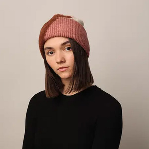 Wholesale Design Comfortable Solid multicolor Color <b>Winter</b> rainbow Knitted <b>Hats</b> Warm Woolen <b>Hats</b> for <b>Woman</b> - Product Image 5