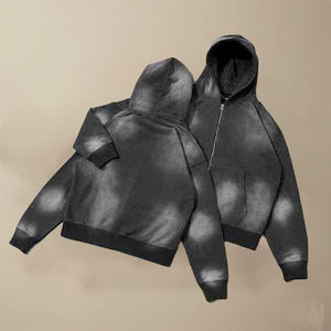 Conjunto Deportivo Personalizado de Invierno para Hombre, Ropa Urbana, Sudadera con Capucha y Cremallera de Poliéster/Algodón y Pantalones Deportivos, Corte Ajustado - Product Image 6