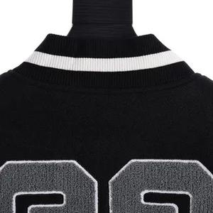 Veste Streetwear de baseball et de moto en toile de cuir véritable pour hommes-Imperméable - Product Image 4