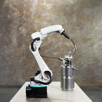 Robot de soudage à arc à 6 axes de bonne qualité en Chine, prix bas, vente directe d'usine avec pendentif de commande facile à utiliser
