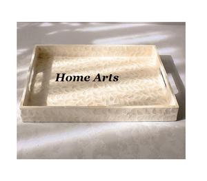 <b>Wood</b> And Leather Food <b>Serving</b> <b>Tray</b> With Premium Quality Brown Color Chocolates <b>Serving</b> <b>Tray</b> For Top Selling - Product Image 5