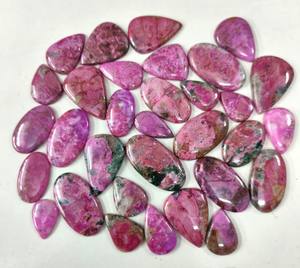 Cabujón de calcita de cobalto Rosa Piedras preciosas sueltas de calcita de cobalto Rosa natural semipreciosas de alta calidad al por mayor - Product Image 1