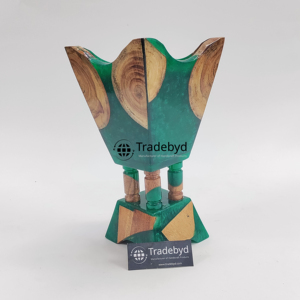 Quemador de Incienso de Madera de Pino Hecho a Mano Tradebyd, de Lujo, para el Hogar Árabe - Product Image 3