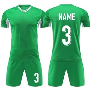 Ensemble de maillots de football personnalisés pour hommes et garçons, manches courtes, séchage rapide, vêtements de sport, couleurs et tailles personnalisées, 3D - Product Image 6