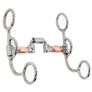 Embouchures de rênes larges et confortables en acier inoxydable avec crochets pour l'équitation, fabriquées au Pakistan - Product Image 2