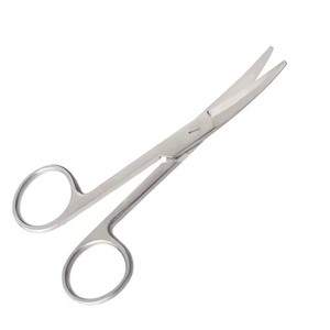 Ciseaux nasaux Forman, ciseaux dorsaux, instruments chirurgicaux, instrument chirurgical pour le nombril, acier inoxydable allemand, à commande manuelle - Product Image 3