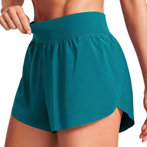 Fashion Summer Custom Solid Color Cotton <b>Shorts</b> for <b>Women</b> <b>High</b> Quality Breathable Hot Sports <b>Gym</b> Fitness Workout <b>Women</b> <b>Shorts</b> - Product Image 1