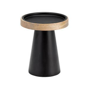 Luxueux bougeoir en fonte dorée vintage 3 pièces et en métal noir pour la maison et la création d'un présentoir de bougies sophistiqué - Product Image 4