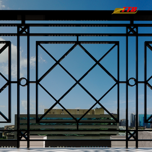 Fournisseur vietnamien de balcon en fer forgé au charme intemporel pour les maisons modernes, design élégant, fabriqué avec des matériaux locaux - Product Image 4