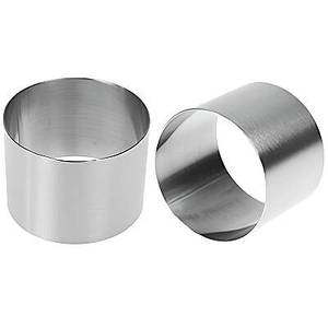 Cercle de pâtisserie 10 x 8 cm pour pâtes et parfaits - Product Image 3