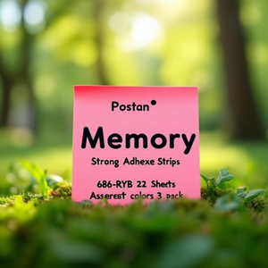 <b>Post</b>-it Strong Adhesive Index Strips 686-RYB 22 Sheets Assorted Colors 3-Pack - Product Image 3
