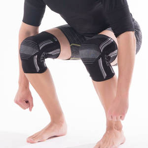 Genouillères en néoprène antidérapantes, respirantes, légères et confortables, idéales pour la musculation - Product Image 2