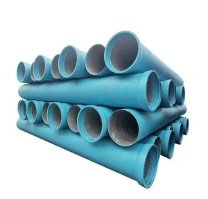 Venta Directa de Fábrica, Tubería de Hierro Dúctil para Suministro de Agua DN500 DN700 DN900 DN1000 DN1200 K8 K9 C25 C30 C40 Pn16 Pn25 - Product Image 1