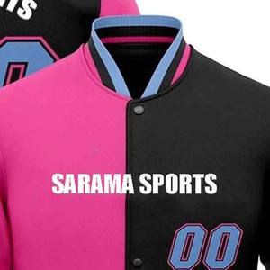 Custom Logo <b>Wool</b> Chenille Embroidery Baseball Varsity <b>Jacket</b> <b>Men</b> Vintage Blank Leather Sleeve <b>Men's</b> Varsity <b>JacketS</b> - Product Image 2