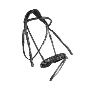 Dressage Contact Bridle Anatomical Bridle Comfort Bridle Manufacturer Supplier From India fold