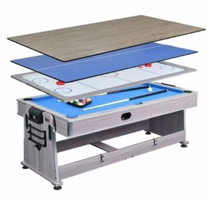 Mesa de <span class=keywords><strong>Billar</strong></span> <span class=keywords><strong>Plegable</strong></span> de MDF BC-19 Unisex, Venta de Fábrica, Mesa de <span class=keywords><strong>Billar</strong></span> Profesional de 6 y 7 pies - Product Image 4