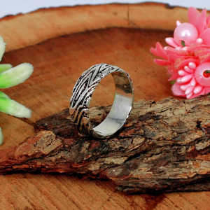 แหวนนิ้วหัวแม่มือสร้อยข้อมือลูกปัดเงินแท้สำหรับ92.5ขายส่ง - Product Image 3