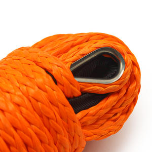 Cuerda de cabrestante de remolque todoterreno resistente UHMWPE para vehículos de campo traviesa - Product Image 1