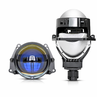 Phare LED de voiture universel K5 à double faisceau, 65W haute puissance, 6000K, 15000 Lumens, pour rétrofit et feu antibrouillard laser