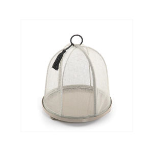 Plateau de service rond en métal et chocolat en jute de qualité supérieure idéal pour la maison hôtel restaurant élégant plateau de qualité - Product Image 5